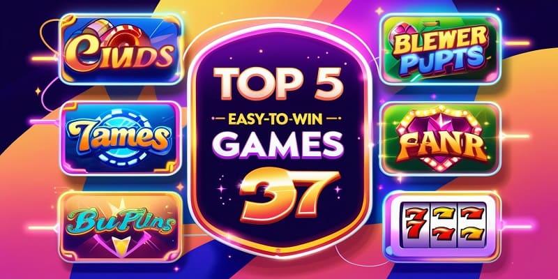 Top 5 game nổ hũ dễ trúng thưởng khi bắt đầu chơi